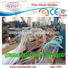 Wood plastic composite WPC profiles extrusion system machine